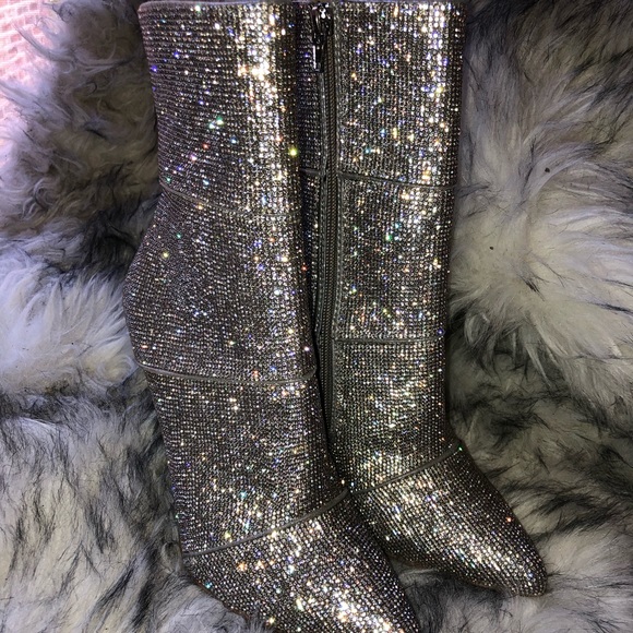 Steve Madden Winona rhinestone boot - Picture 4 of 8